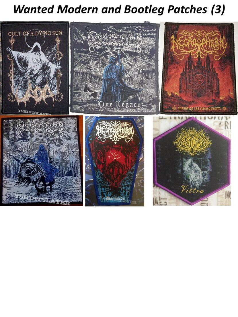 Immortal Patch Blow-out (part 3) - Black and Death Metal Patches
