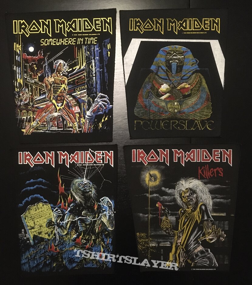 Iron Maiden Many Patches Searching for a New Home