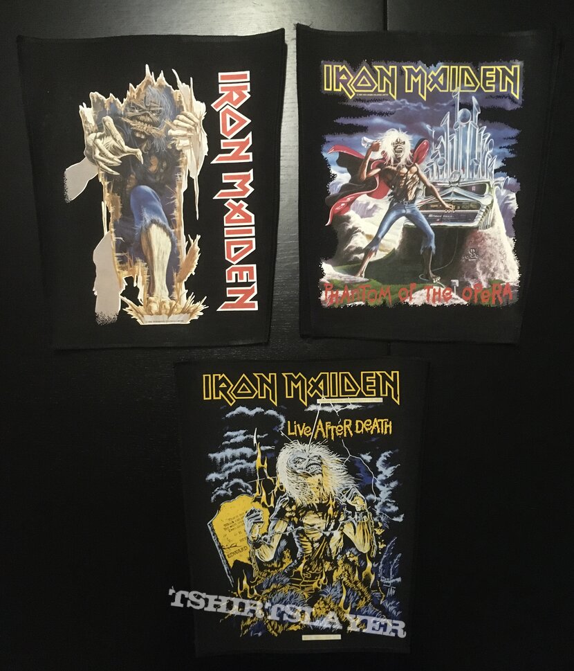 Iron Maiden Many Patches Searching for a New Home