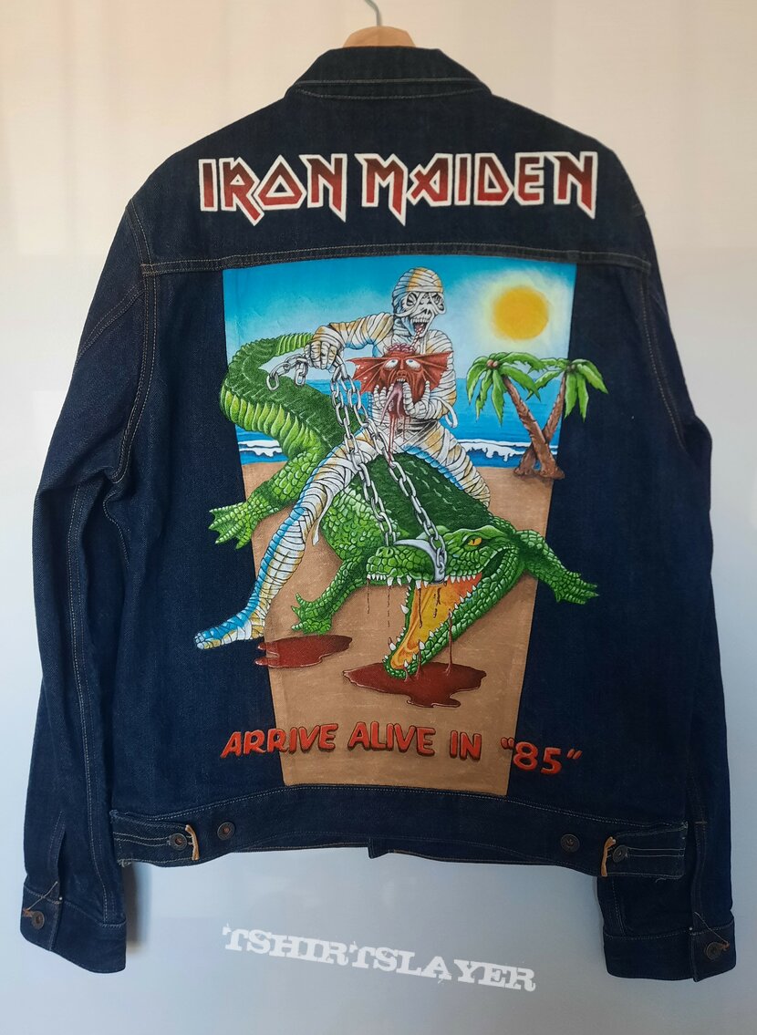 Iron Maiden - Arrive Alive in &#039;85 - Custom Jacket