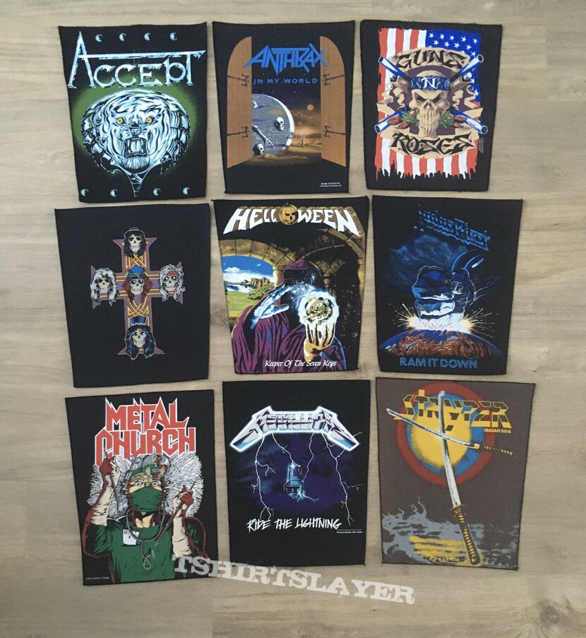 Iron Maiden Old is hip! Get hip and get some old patches!