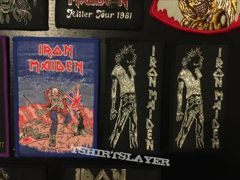 Iron Maiden - VERY Rare Vintage Patches