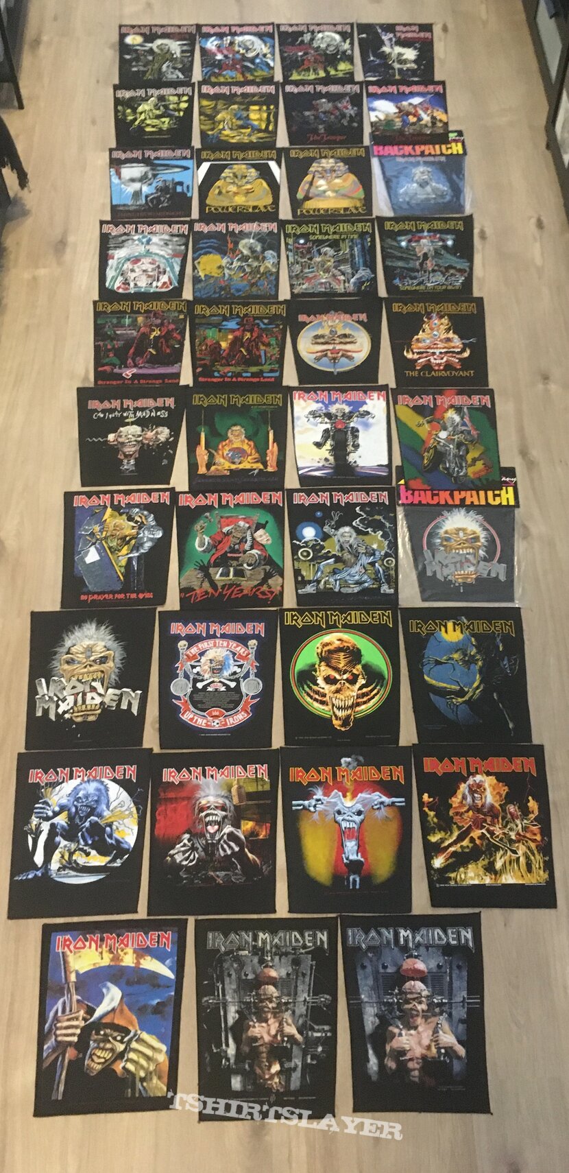 Iron Maiden - All Licensed 1981-1995 Back Patches