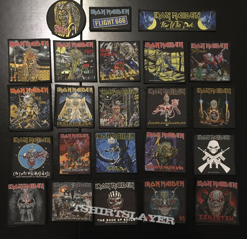 Iron Maiden I Hoarded too many modern patches, so they can be yours!