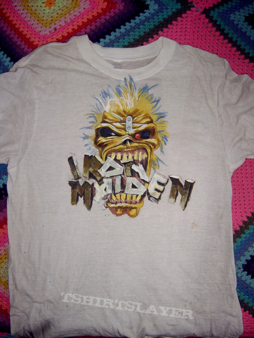 TShirt or Longsleeve - IRON MAIDEN(Hand-painted)