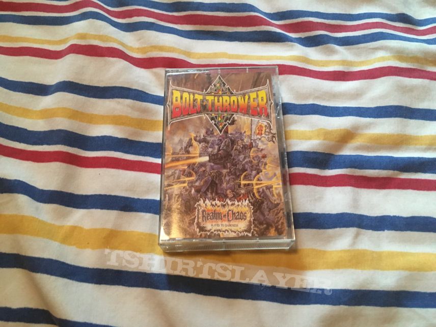 Bolt Thrower Realm of Chaos tape