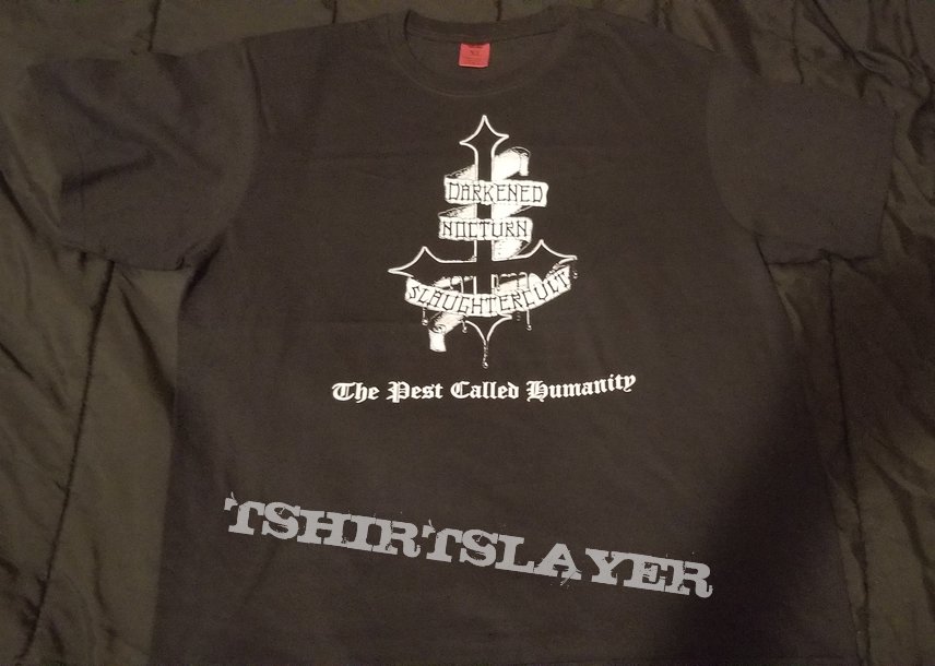 Darkened Nocturn Slaughtercult The Pest Called Humanity | TShirtSlayer ...