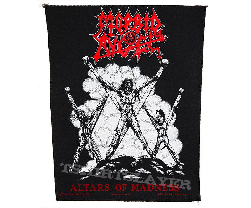 Morbid Angel - Altars of madness - official backpatch