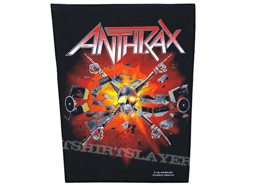 Anthrax - Got the time - official backpatch