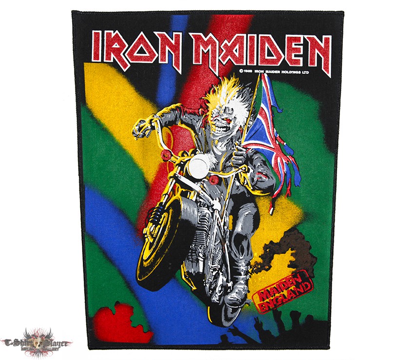 Iron Maiden - Maiden England - official backpatch