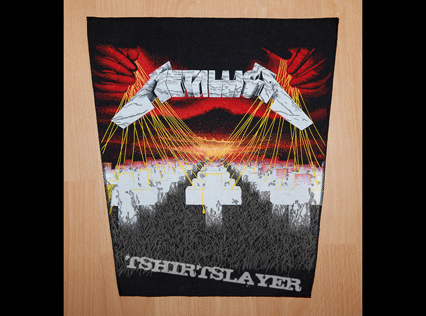 Metallica - Master of Puppets backpatch