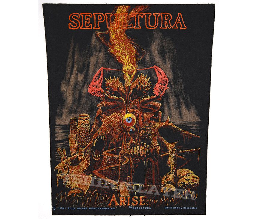 Sepultura - Arise - official backpatch