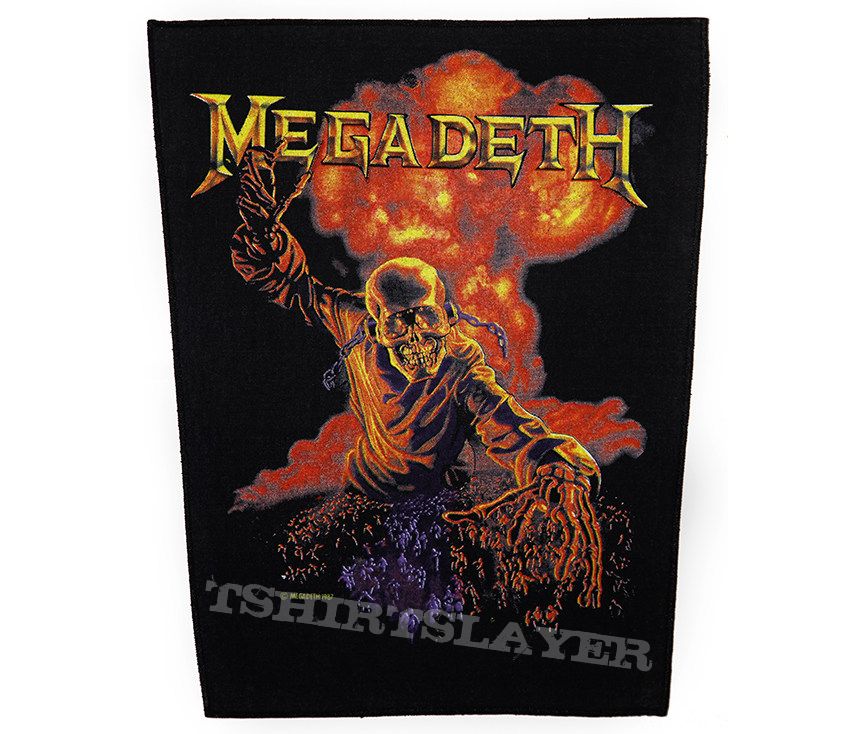 Megadeth - Mushroom cloud Backpatch 1987