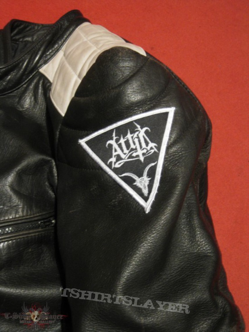 Battle Jacket - Patched Leather Jacket