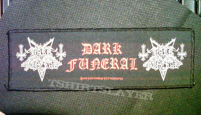Patch - Dark funeral  strip patch