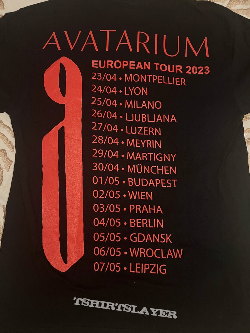 Avatarium - Death, Where Is Your Sting European Tour 2023 | TShirtSlayer  TShirt and BattleJacket Gallery