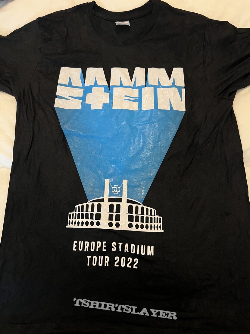 Rammstein - European Stadium tour 2022 | TShirtSlayer TShirt and  BattleJacket Gallery