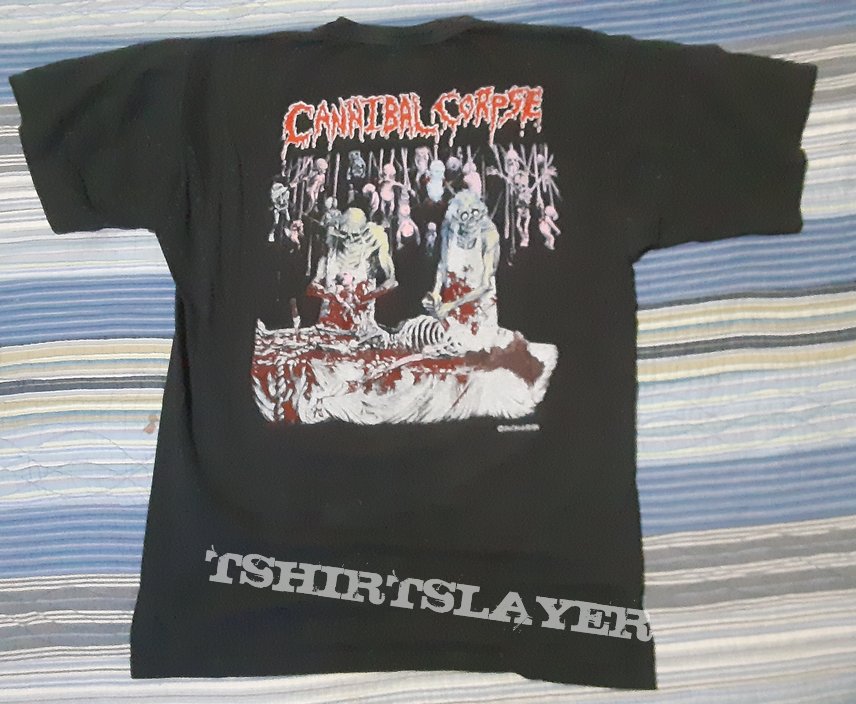 Cannibal Corpse Butchered at Birth European Tour 1992 MISPRINT