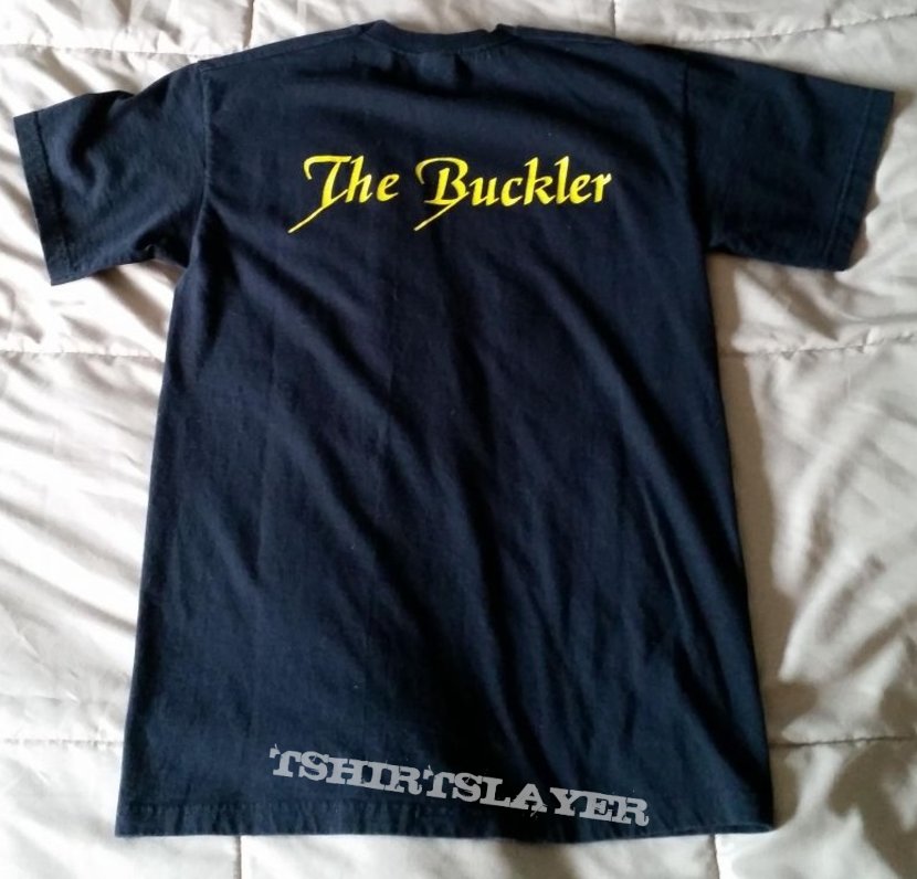 Swashbuckle &quot;The Buckler&quot; Iron Maiden tribute T-shirt