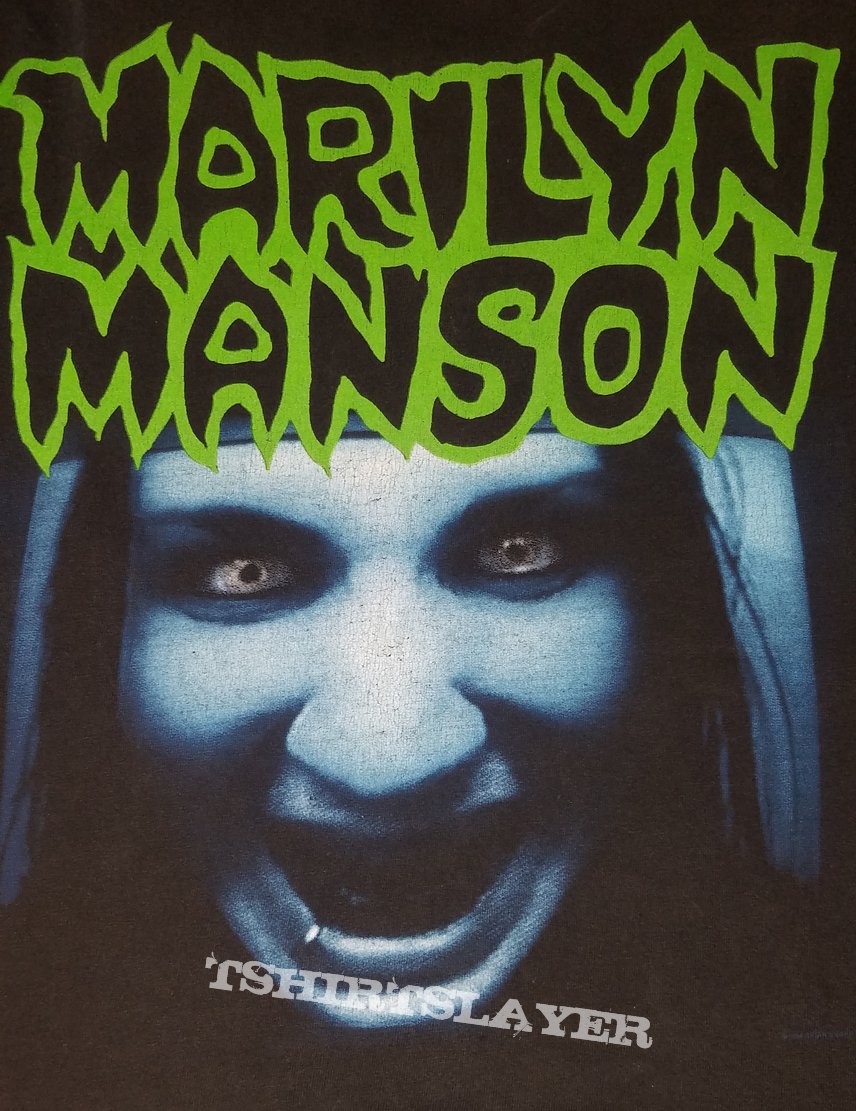 Marilyn Manson - Blue Face (Get Your Gunn) | TShirtSlayer TShirt 