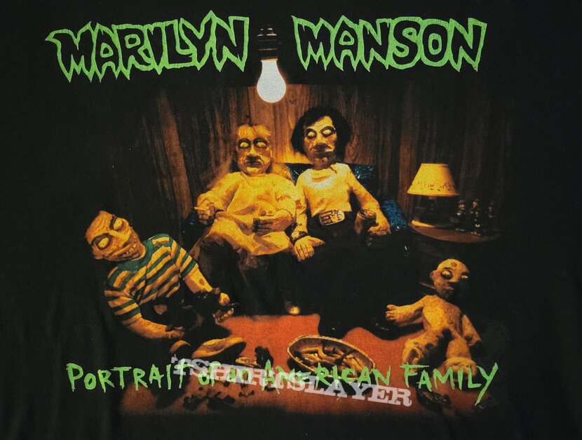 Marilyn Manson - Portrait/Family LP Cover