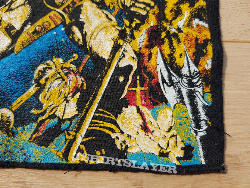 Manowar - Hail To England - vintage backpatch