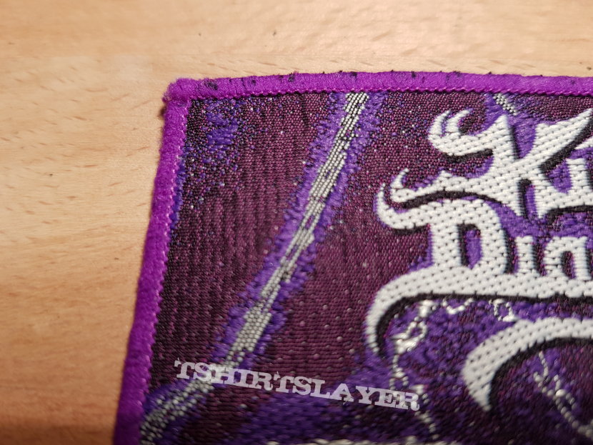 King Diamond - The Eye - 1991 vintage purple border patch