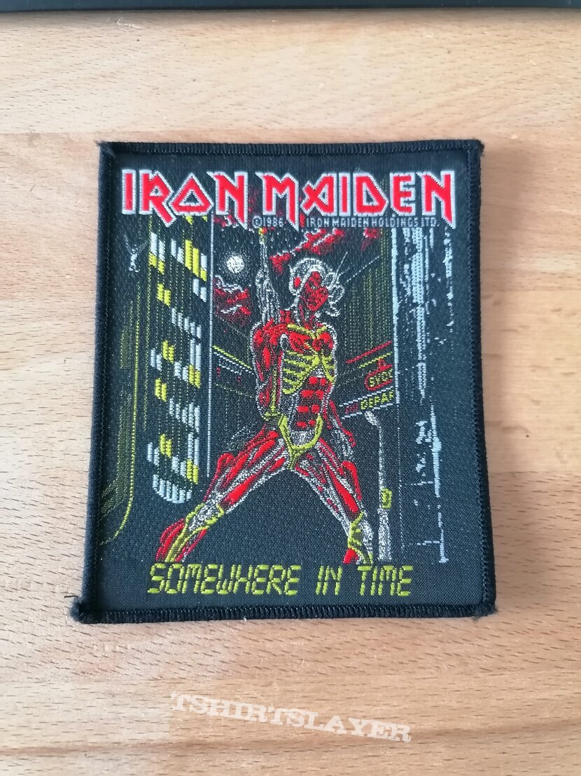 Iron Maiden - Somewhere In Time - patch