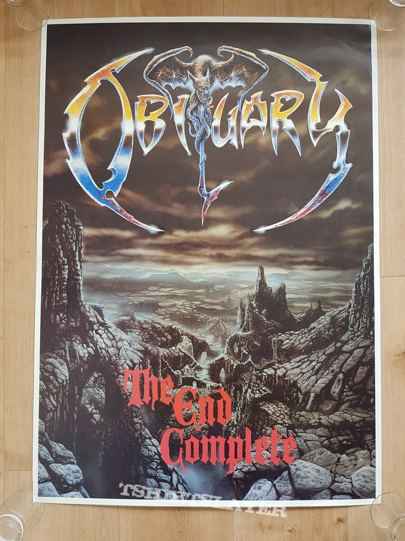 Obituary - The End Complete - promo poster