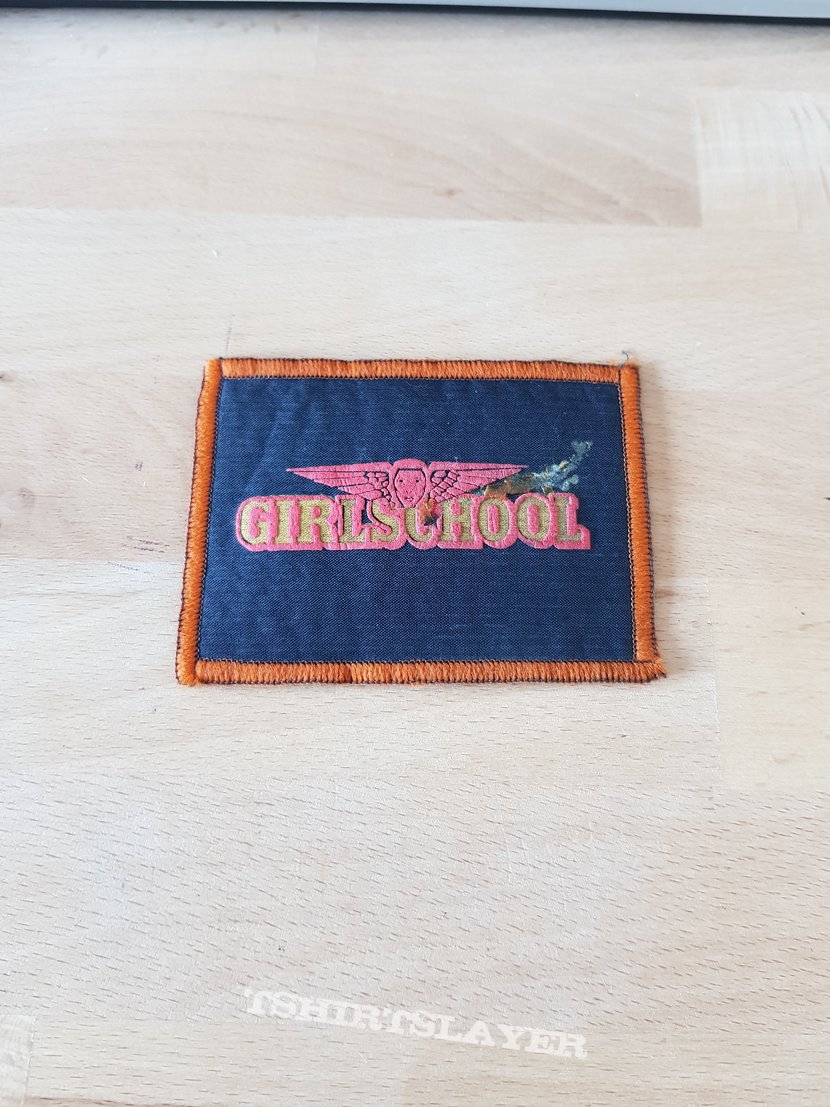 Girlschooll - Logo - vintage patch
