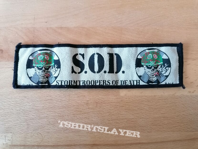 S.O.D. - Stormtroopers Of Death - superstrip patch