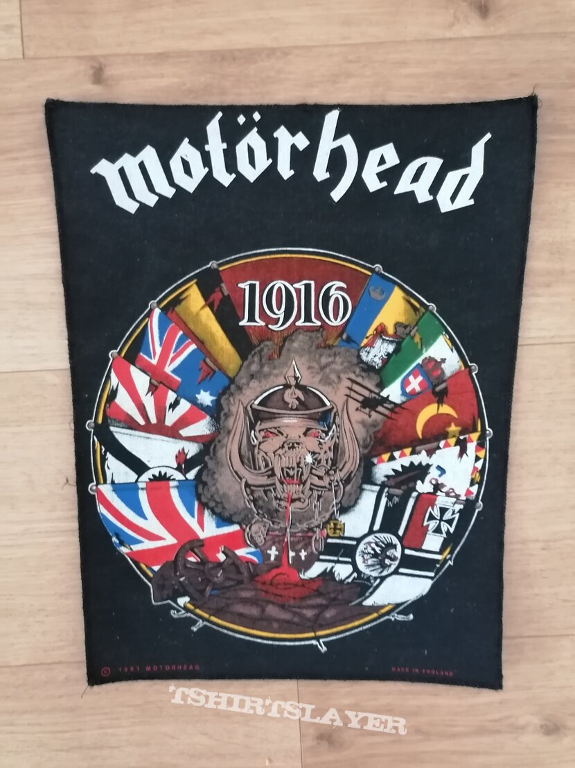 Motörhead - 1916 - backpatch