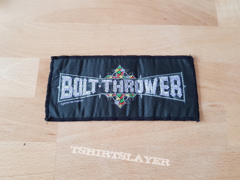 Bolt Thrower - Logo superstrip - purple version patch