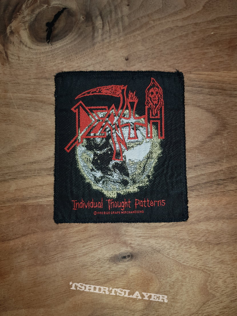 Death - Individual Thought Patterns - vintage patch