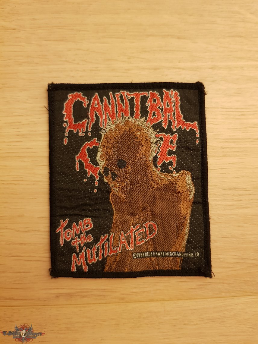 Cannibal Corpse - Tomb Of The Mutilated - vintage patch