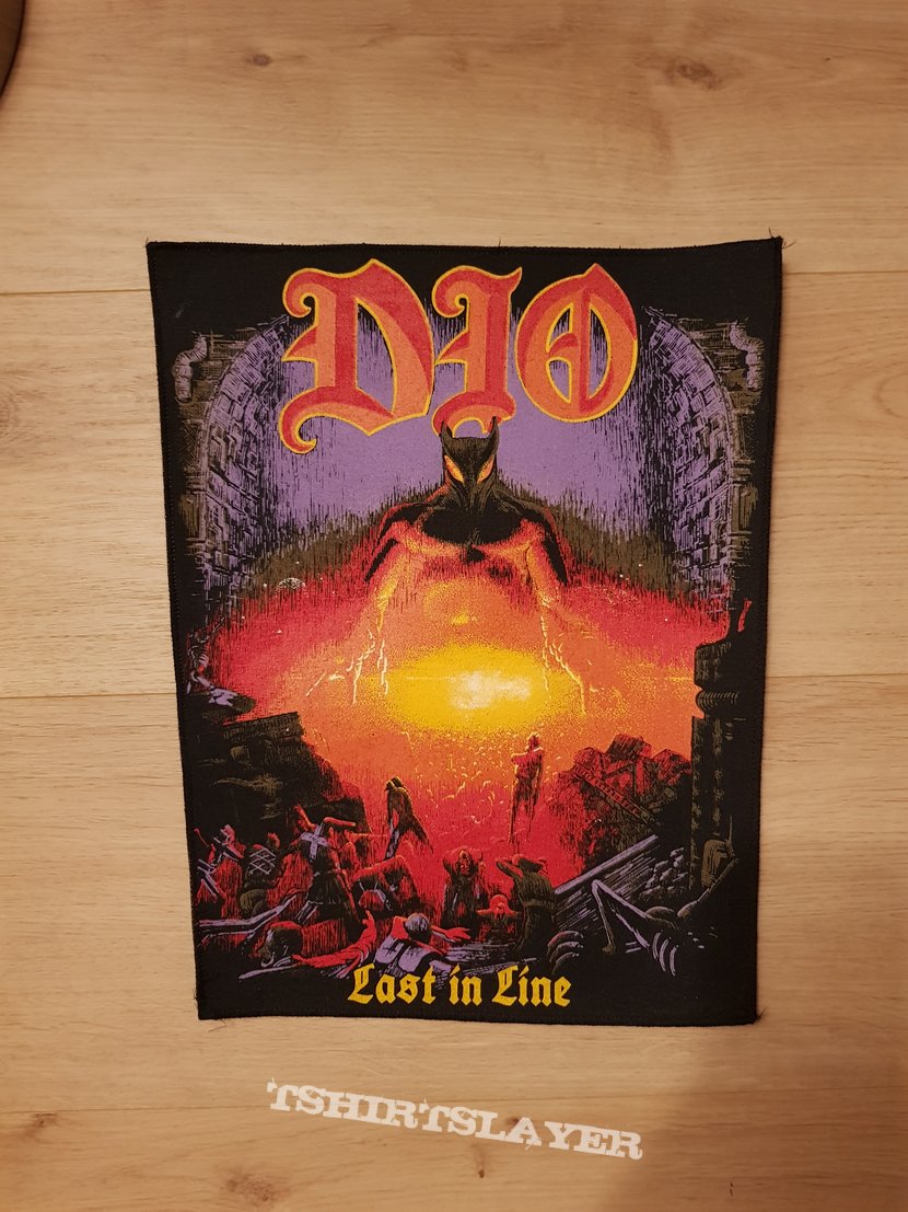 Dio - Last In Line - backpatch