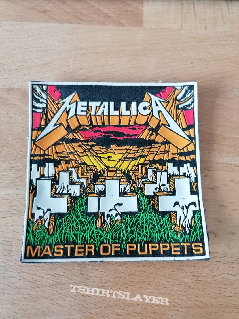 Master Of Puppets Band patch - Metallica - Steamretro