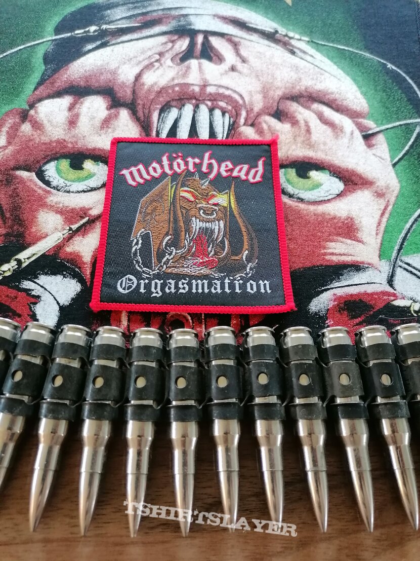 Motörhead, Motörhead - Iron Fist - Patch, Red Border Patch