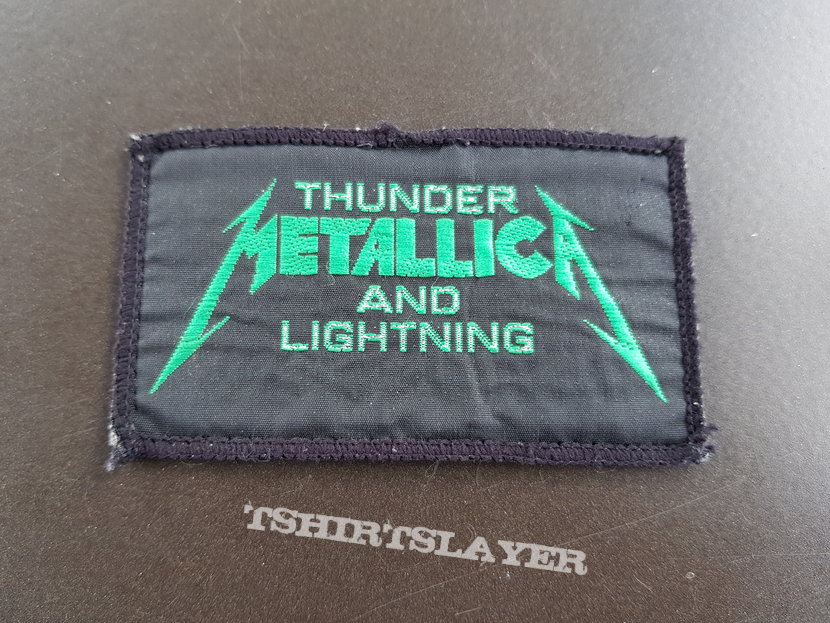 Metallica - Thunder And Lightning - patch