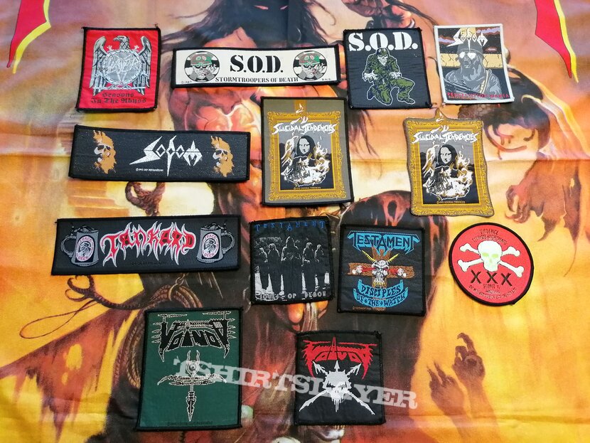 Various Patches for you!! -&gt; Thrash Metal