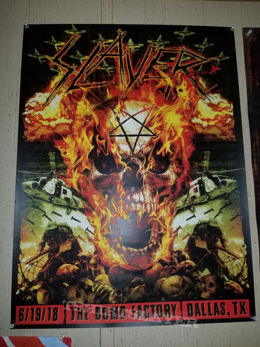 slayer final tour poster