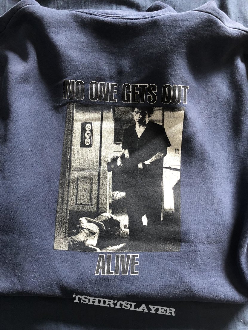 Kickback - No One Gets Out Alive half zip