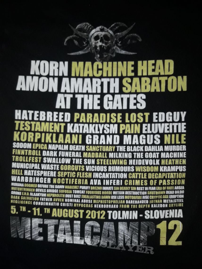 Metalcamp 12 Festival Shirt Girlie S