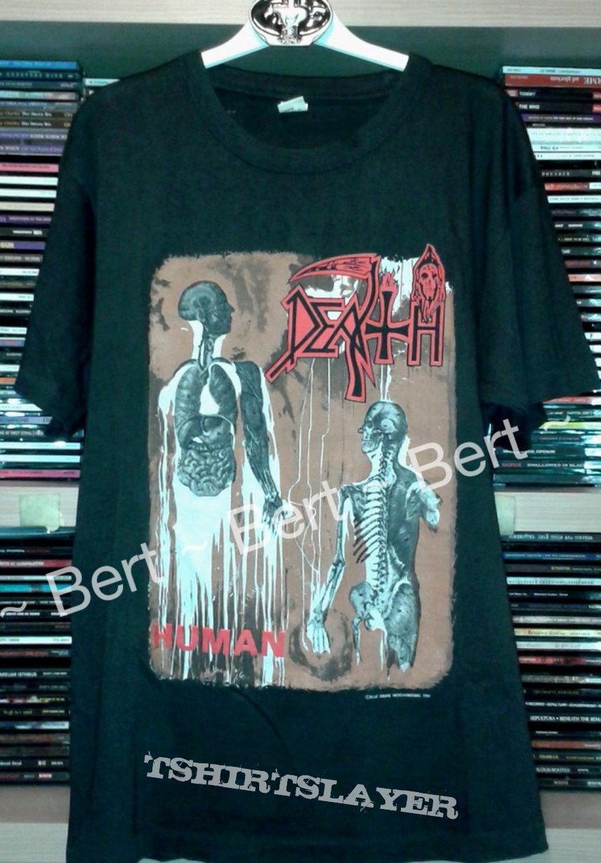 Death the Inhuman tour of the world 1991-92