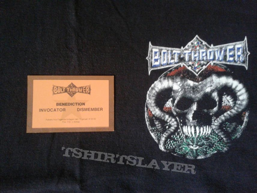 Bolt Thrower European Tour 1992