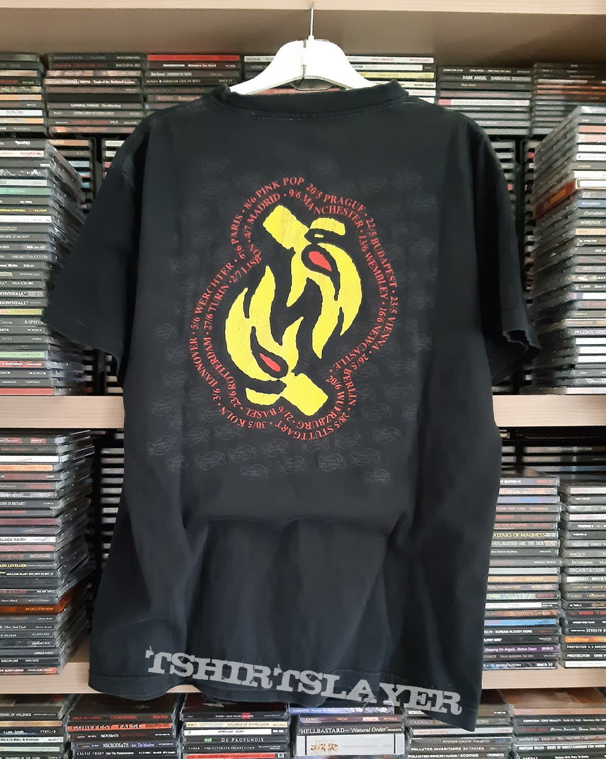 Soundgarden - Bad Motorfinger 1991 European tour shirt