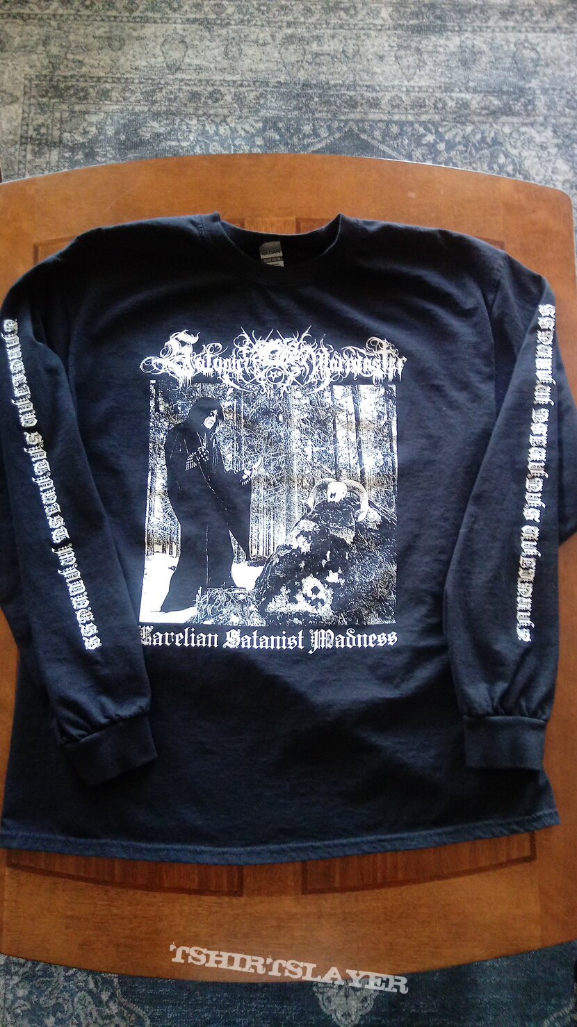 Satanic Warmaster Carelian Satanist Madness Longsleeve