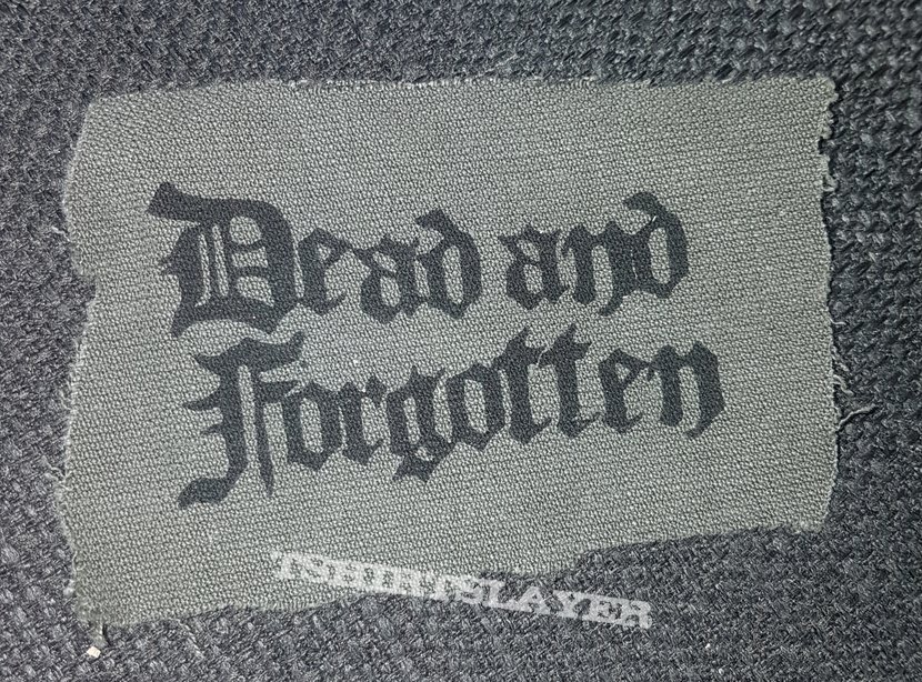 Dead and Forgotten - Logo Patch