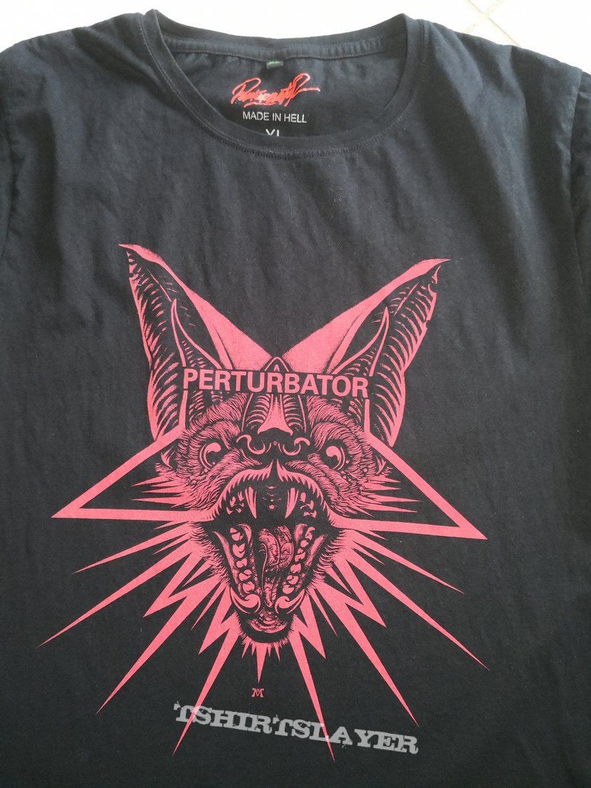 Perturbator - Red Bat TS | TShirtSlayer TShirt and BattleJacket Gallery