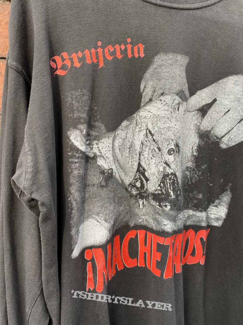 Mid 90s Brujeria ‘Machetazos’ longsleeve bootleg 